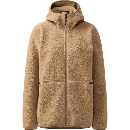 Haglöfs Womens Funäs Pile Hood – Brun