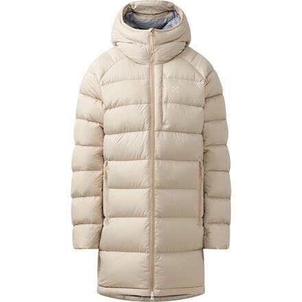 Haglöfs Womens Rosson Down Parka – Beige