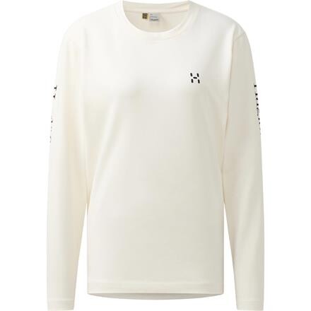 Haglöfs Womens Brand L/S Tee – Hvid