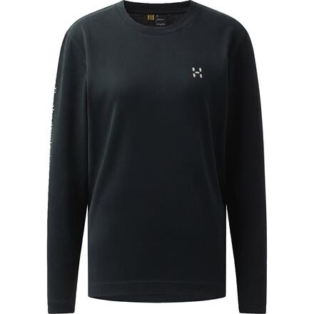 Haglöfs Brand Langærmet T-shirt Dame - Sort
