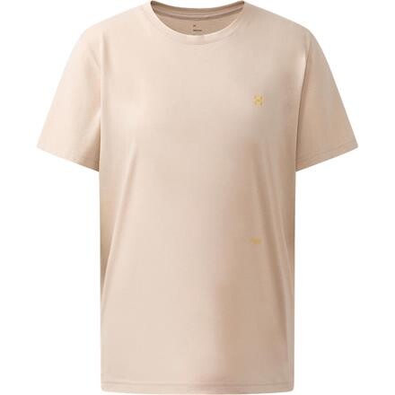 Haglöfs Womens Brand Outsiders Tee – Beige