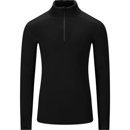 Aclima Mens Fleecewool V2 Polo W/ Zip – Sort