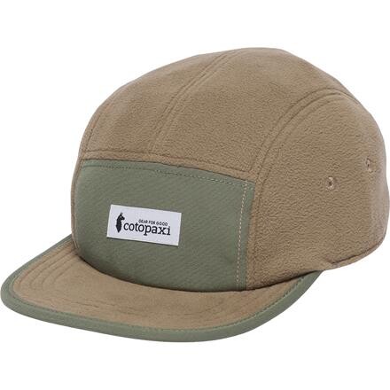 Cotopaxi Fleece 5-Panel Hat Kasket - Brun