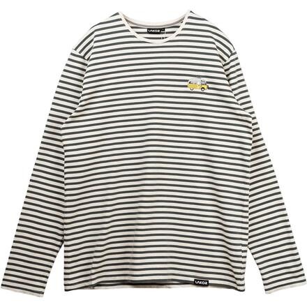 Lakor Mens Ahoy! Mini Sun Camper T-shirt – Grå