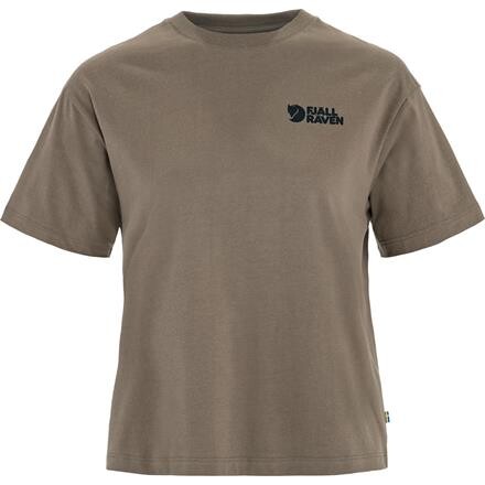 Fjällräven Womens Forest Walk T-shirt – Brun