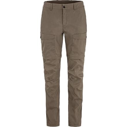 Fjällräven Womens Abisko Hybrid Trail Trousers Zip-off – Brun