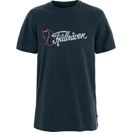 Fjällräven Mens Archive Logo T-shirt – Blå