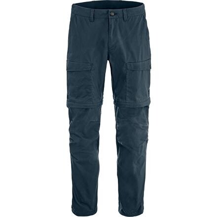 Fjällräven Mens Abisko Hybrid Trail Trousers Zip-off – Blå