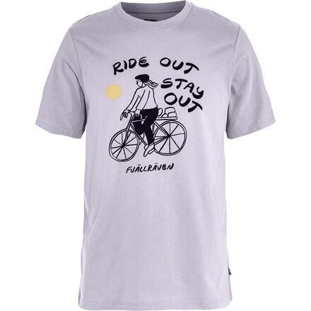 Fjällräven Mens Hoja Iväg T-shirt – Lilla