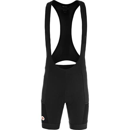 Fjällräven Mens Hoja Bib Shorts – Sort