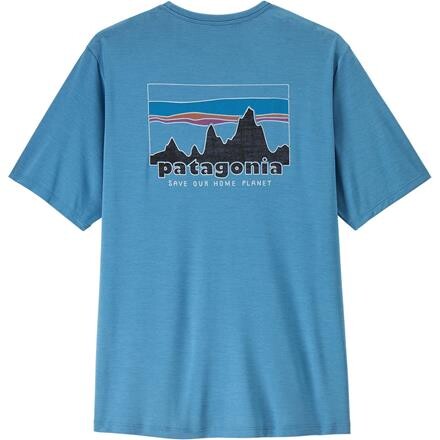 Patagonia Mens Cap Cool Daily Shirt - '73 Skyline – Blå