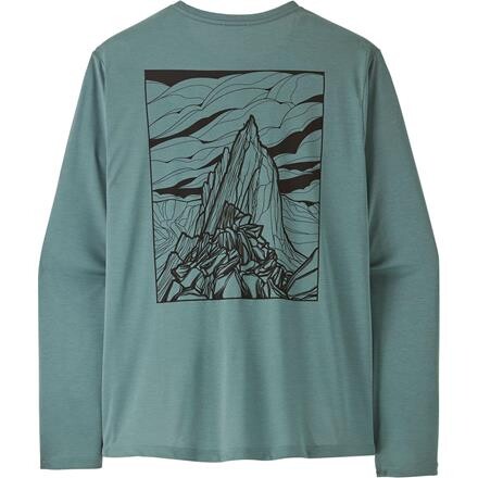 Patagonia Mens L/S Cap Cool Daily Shirt - Cloud Crag – Blå