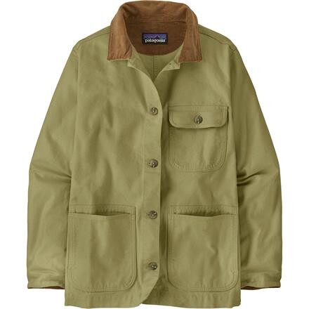 Patagonia Womens Point Reyes Canvas Coat – Grøn