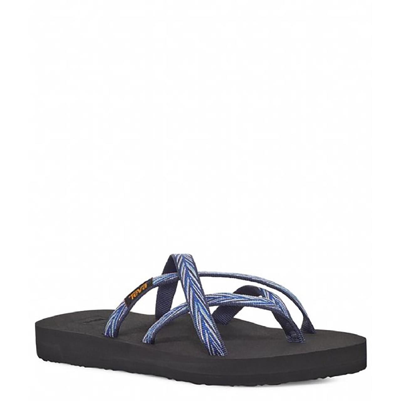 Teva Womens Olowahu Blå Palms Indigo