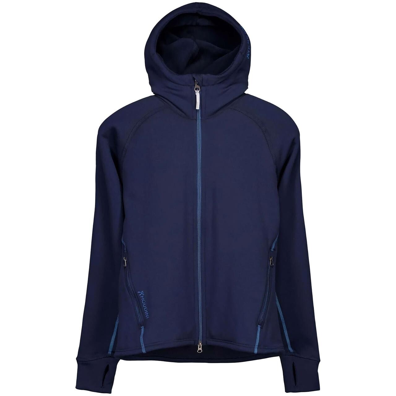Houdini Womens Power Houdi  (Blå (BLUE ILLUSION/TIDE) X-small)