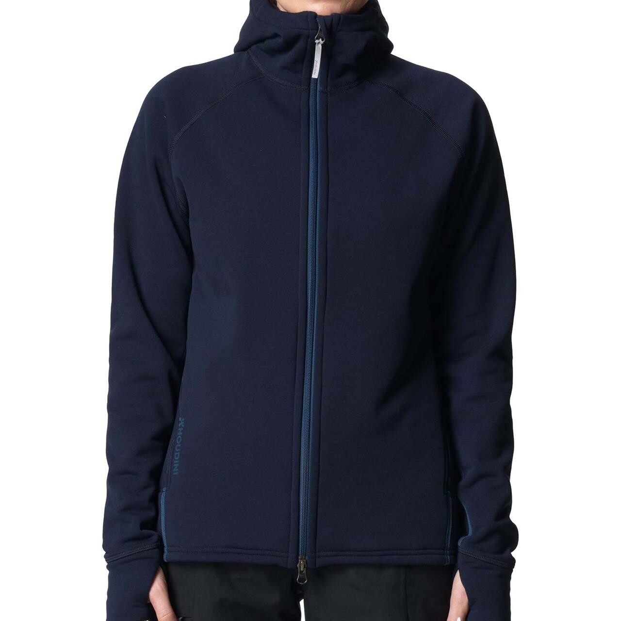 Houdini Womens Power Houdi (Blå (BLUE ILLUSION/TIDE) XX-small)