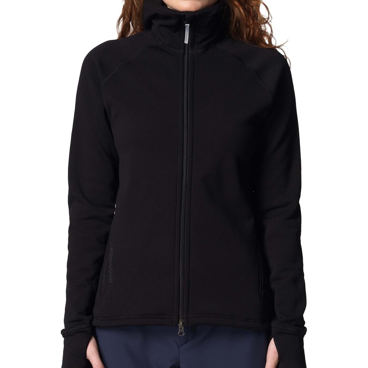 Houdini Womens Power Houdi (Sort (TRUE BLACK/TRUE BLACK) XX-small)