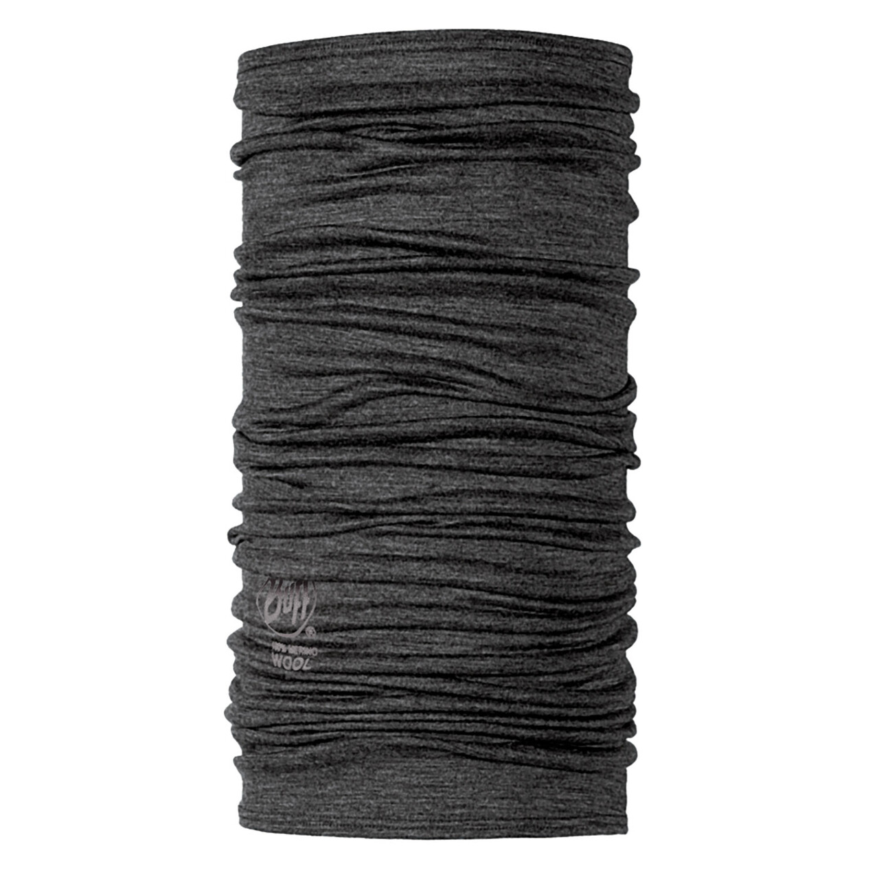 Se Buff Lightweight Merino Wool Buff (Grå (GREY) One size) hos Friluftsland.dk