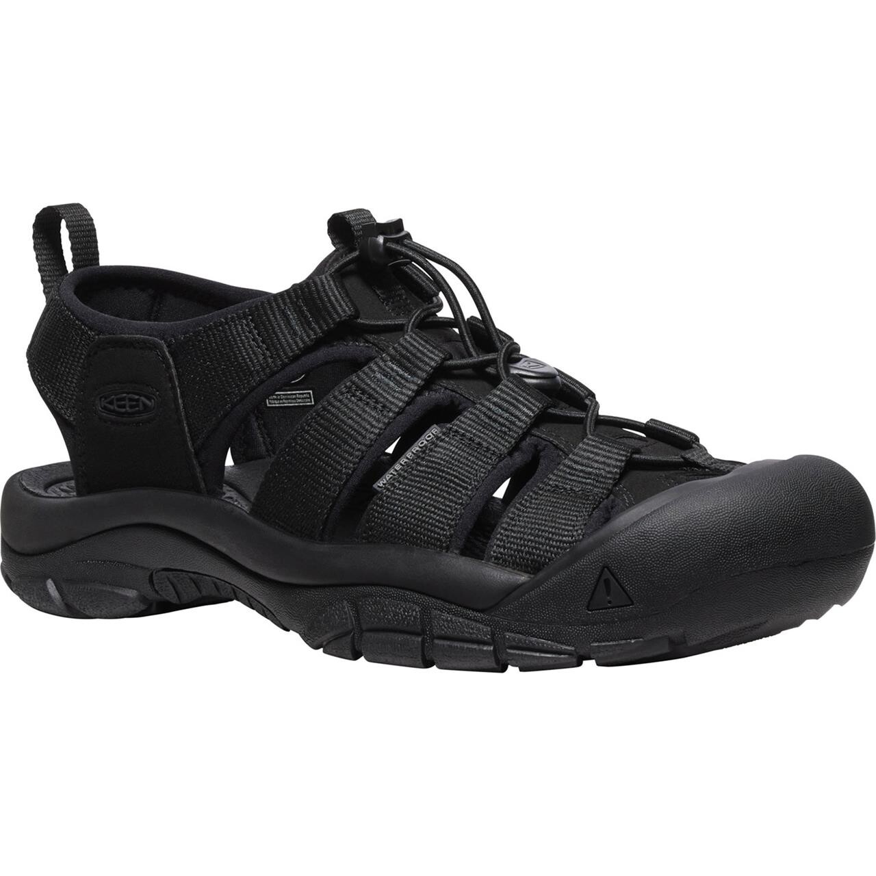 Keen Mens Newport H2  (Sort (TRIPLE BLACK) 41)
