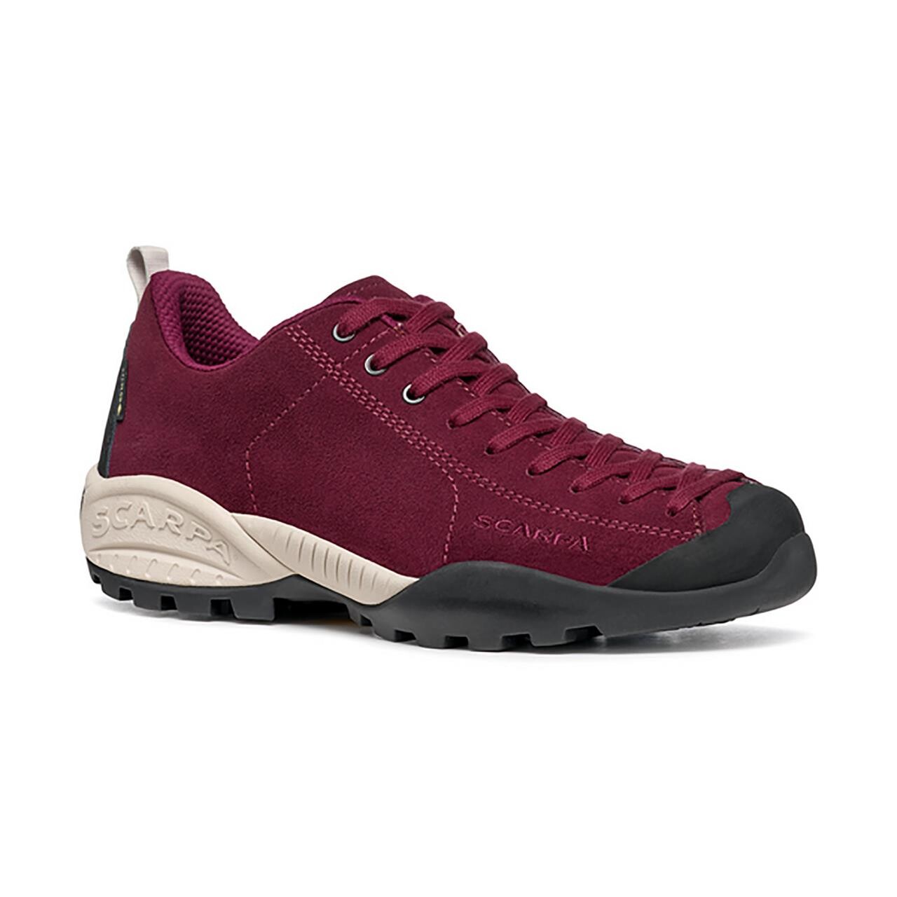 Se Scarpa Mojito GTX (Rød (RASPBERRY) 37) hos Friluftsland.dk