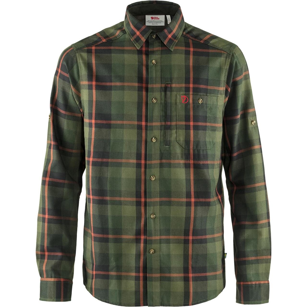 Fjällräven Mens Fjällglim Shirt  (Grøn (LAUREL GREEN/625) Medium)