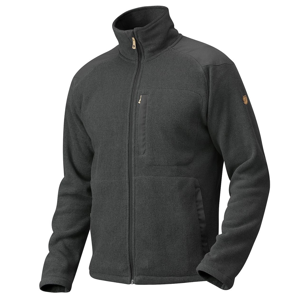 Fjällräven Mens Buck Fleece  (Grå (GRAPHITE/031) Small)