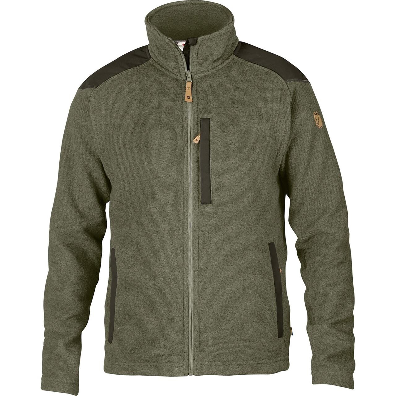 Fjällräven Mens Buck Fleece  (Grøn (LAUREL GREEN-DP FOREST/625-662) X-small)