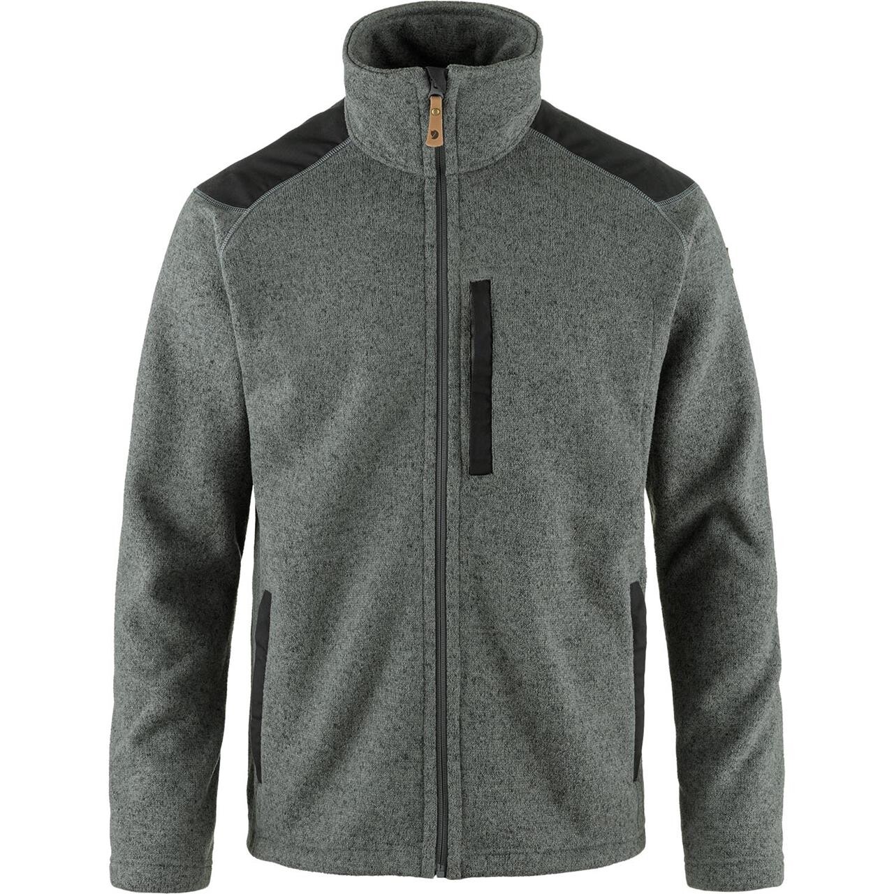 Fjällräven Mens Buck Fleece  (Grå (GREY-MELANGE/020-999) Small)