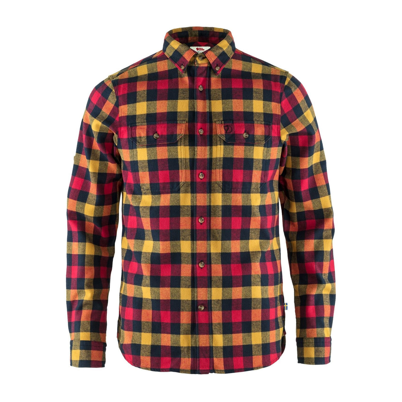  Fjällräven Mens Skog Shirt  (RED (TRUE RED/334) Medium)