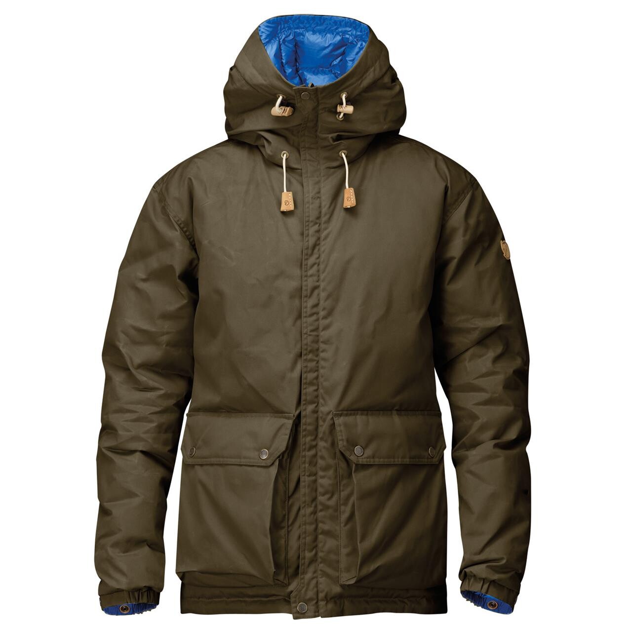 Fjällräven Mens Down Jacket No. 16  (Grøn (DARK OLIVE/633) X-large)