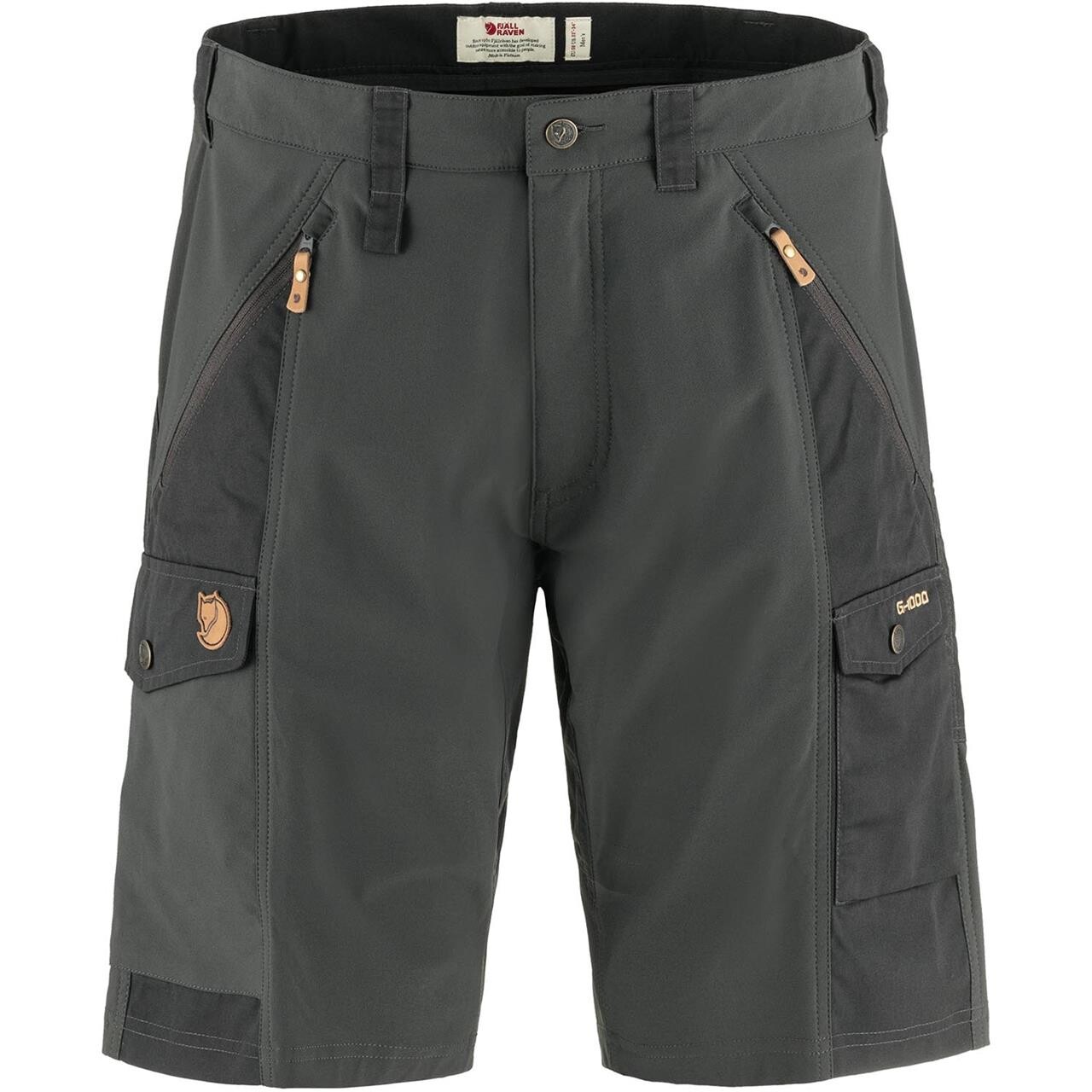 Fjällräven Mens Abisko Shorts  (Grå (DARK GREY/030) 48)