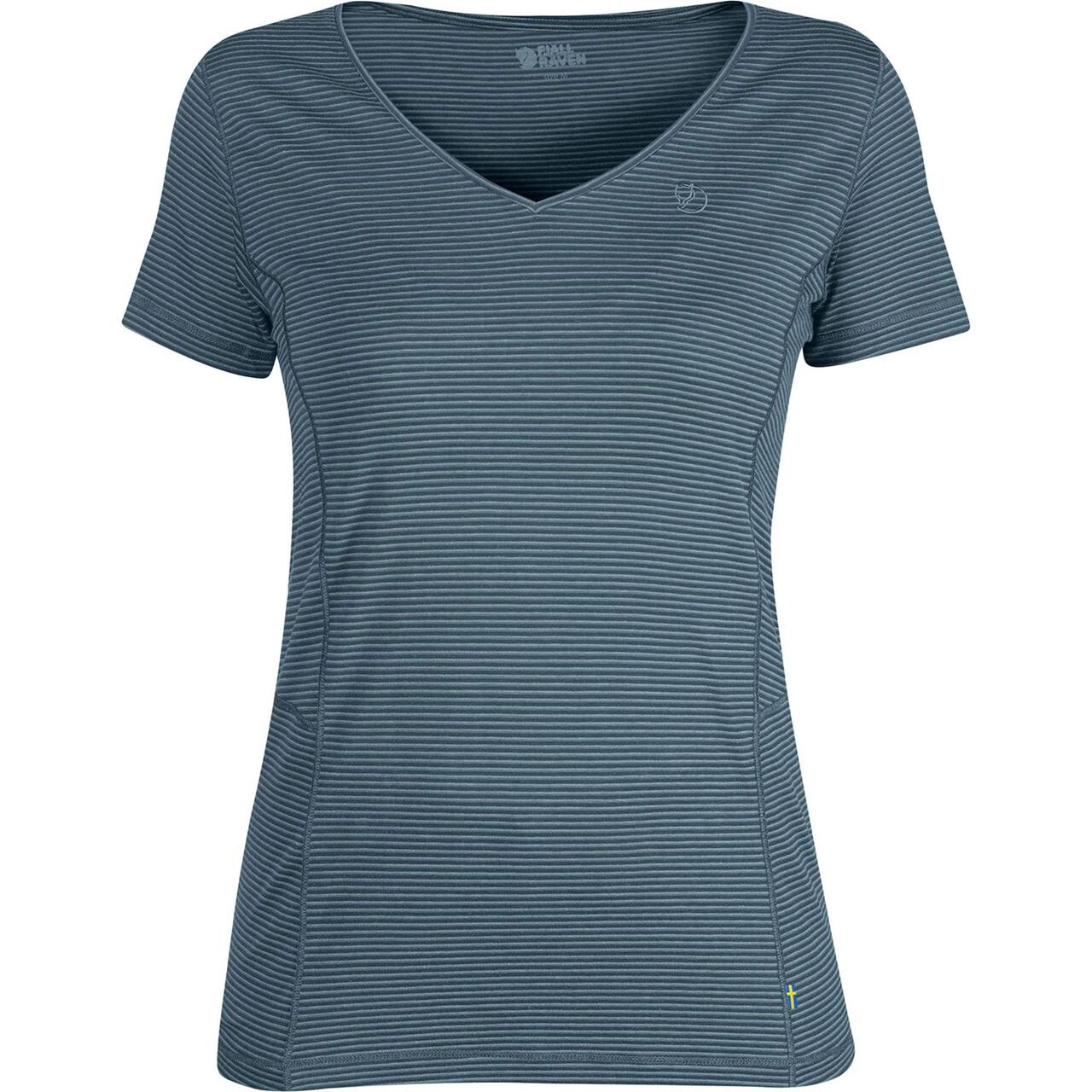  Fj&auml;llr&auml;ven Womens Abisko Cool T-Shirt  (GREY (DUSK/042) XX-small)
