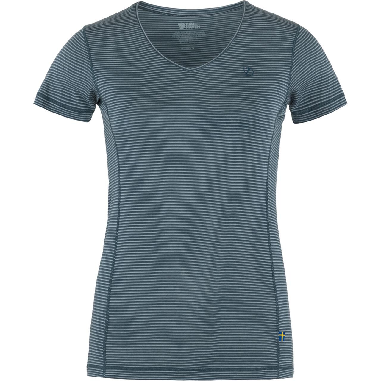 Fjällräven Womens Abisko Cool T-Shirt  (Blå (INDIGO BLUE/534) X-small)