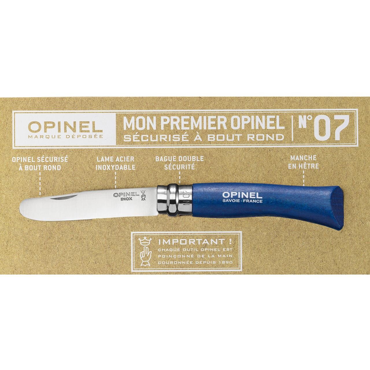 Billede af Opinel My First N°07 Round Ended (Blå (BLUE))