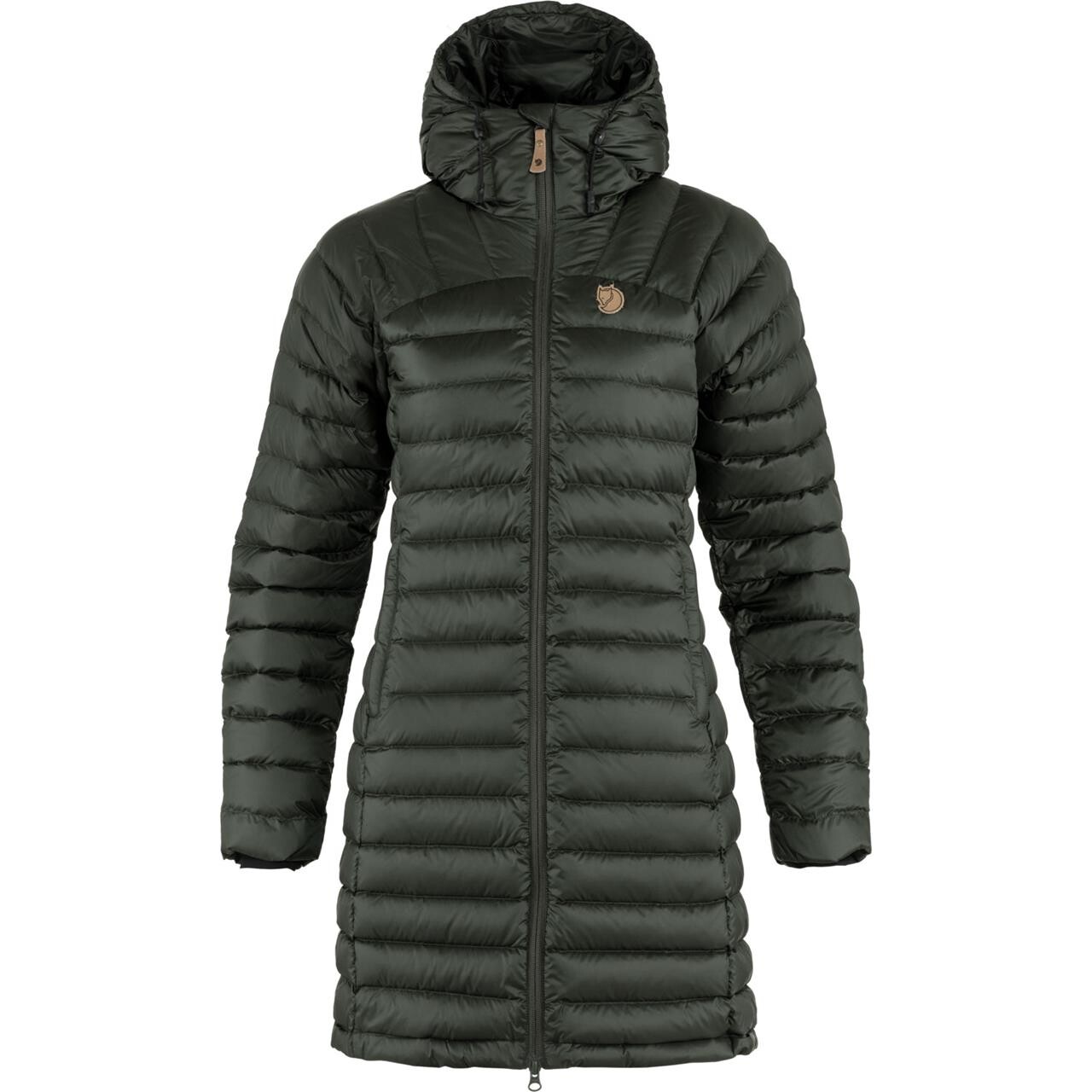 Fjällräven Womens Snow Flake Parka 2019 model (Grøn (DEEP FOREST/662) Small)