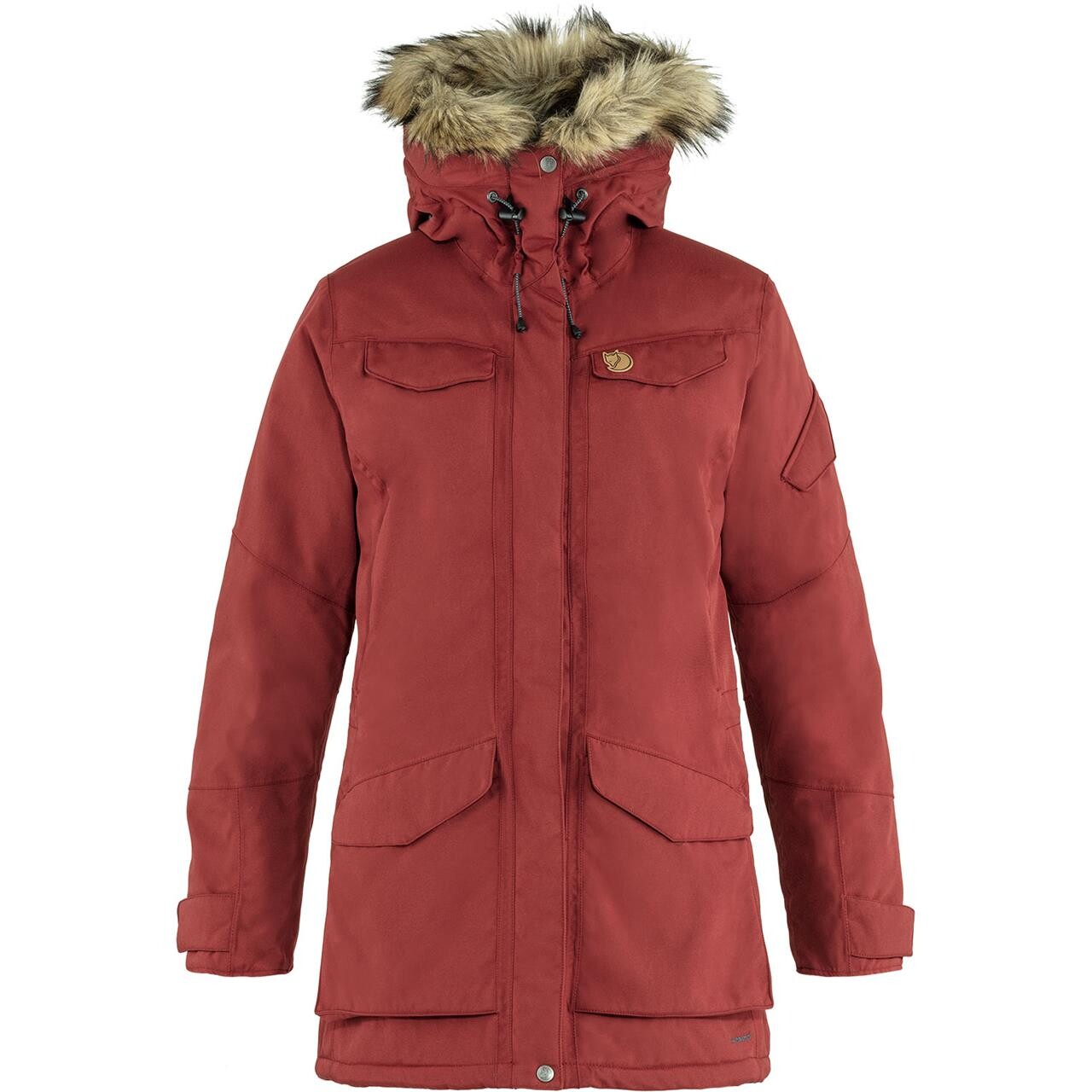 Billede af Fjällräven Womens Nuuk Parka 2015 model (Rød (RED OAK/345) X-small)