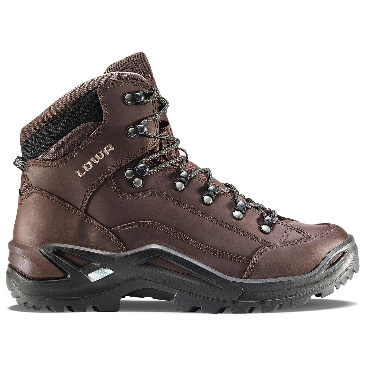 Se Lowa Mens Renegade LL Mid (Brun (ESPRESSO) 45) hos Friluftsland.dk