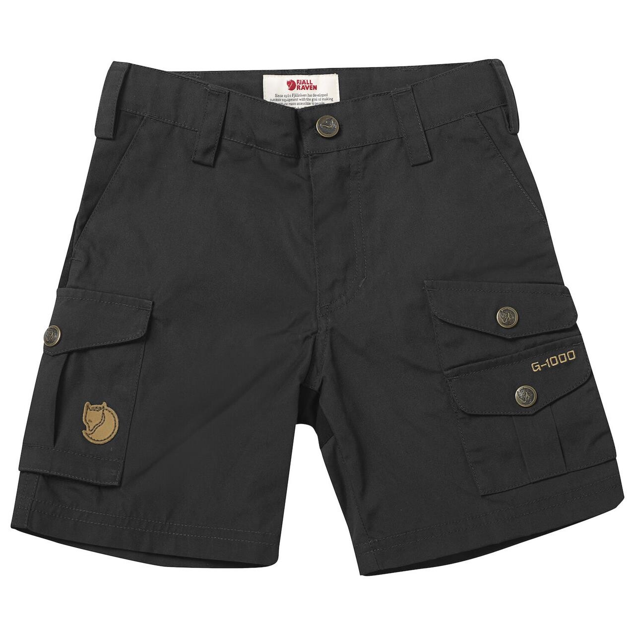 Fjällräven Kids Vidda Shorts (Grå (DARK GREY/030) 158 cm)