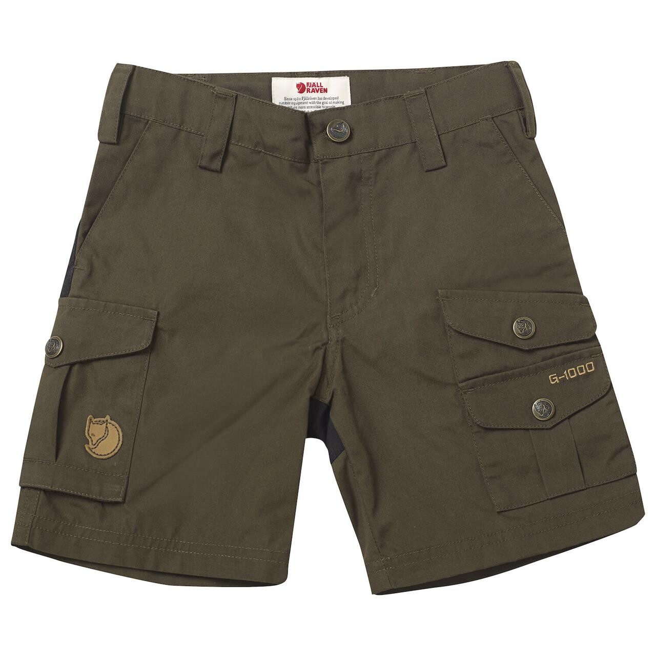 Fjällräven Kids Vidda Shorts (Grøn (DARK OLIVE/633) 122 cm)