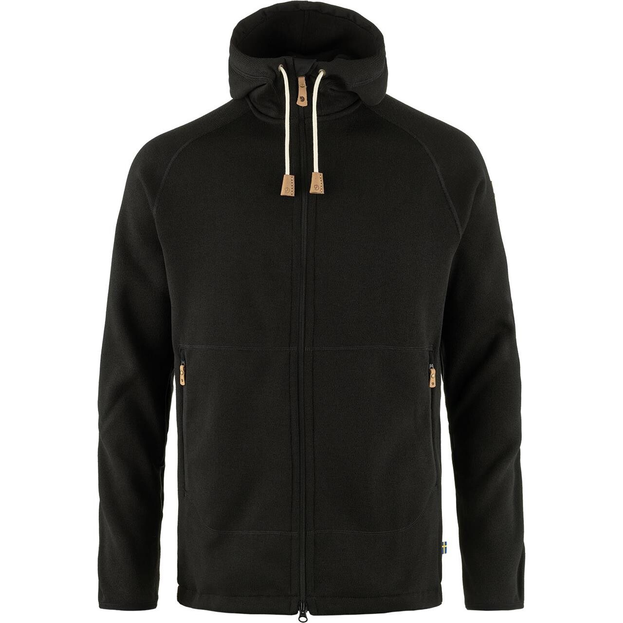 Fjällräven Mens Övik Fleece Hoodie  (Sort (BLACK/550) Medium)