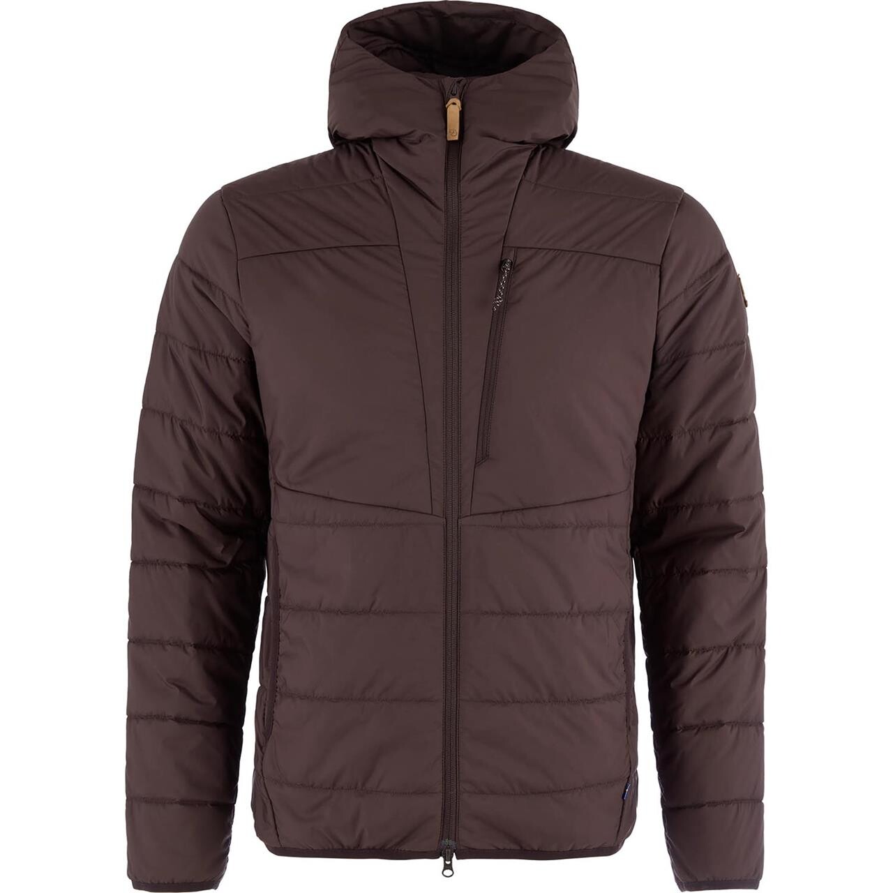 Fjällräven Mens Keb Padded Hoodie (Brun (BLACK OAK/294) Large)