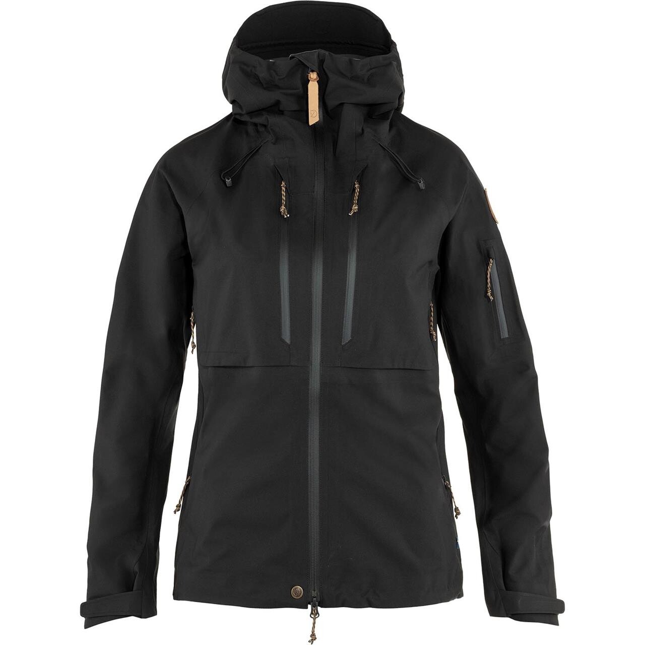Fjällräven Womens Keb Eco-Shell Jacket  (Sort (BLACK/550) XX-small)