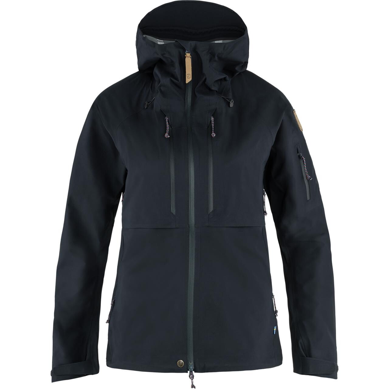 Fjällräven Womens Keb Eco-Shell Jacket  (Blå (DARK NAVY/555) XX-small)