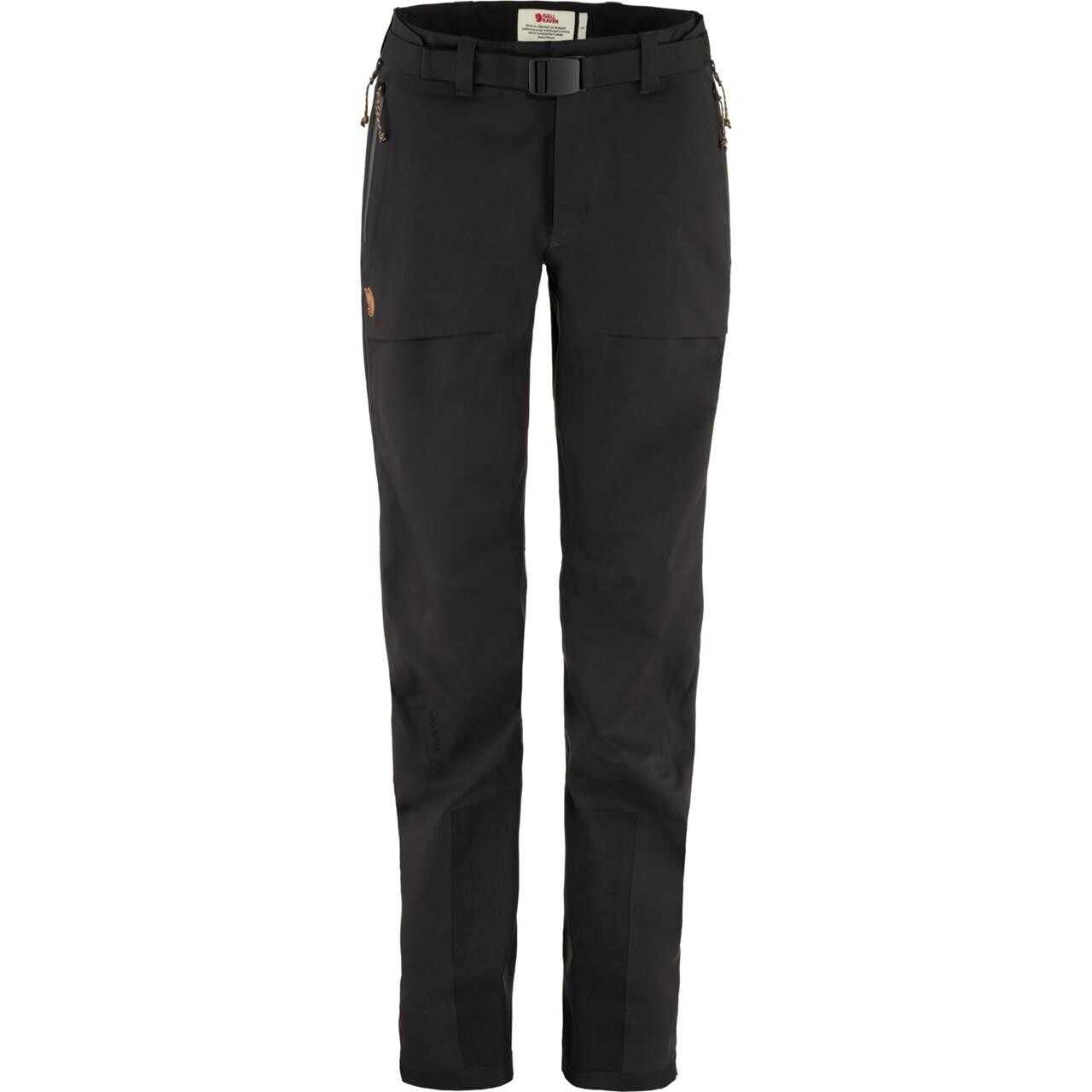 Fjallraven Womens Keb Eco Shell Trousers Sort Black 550 Large
