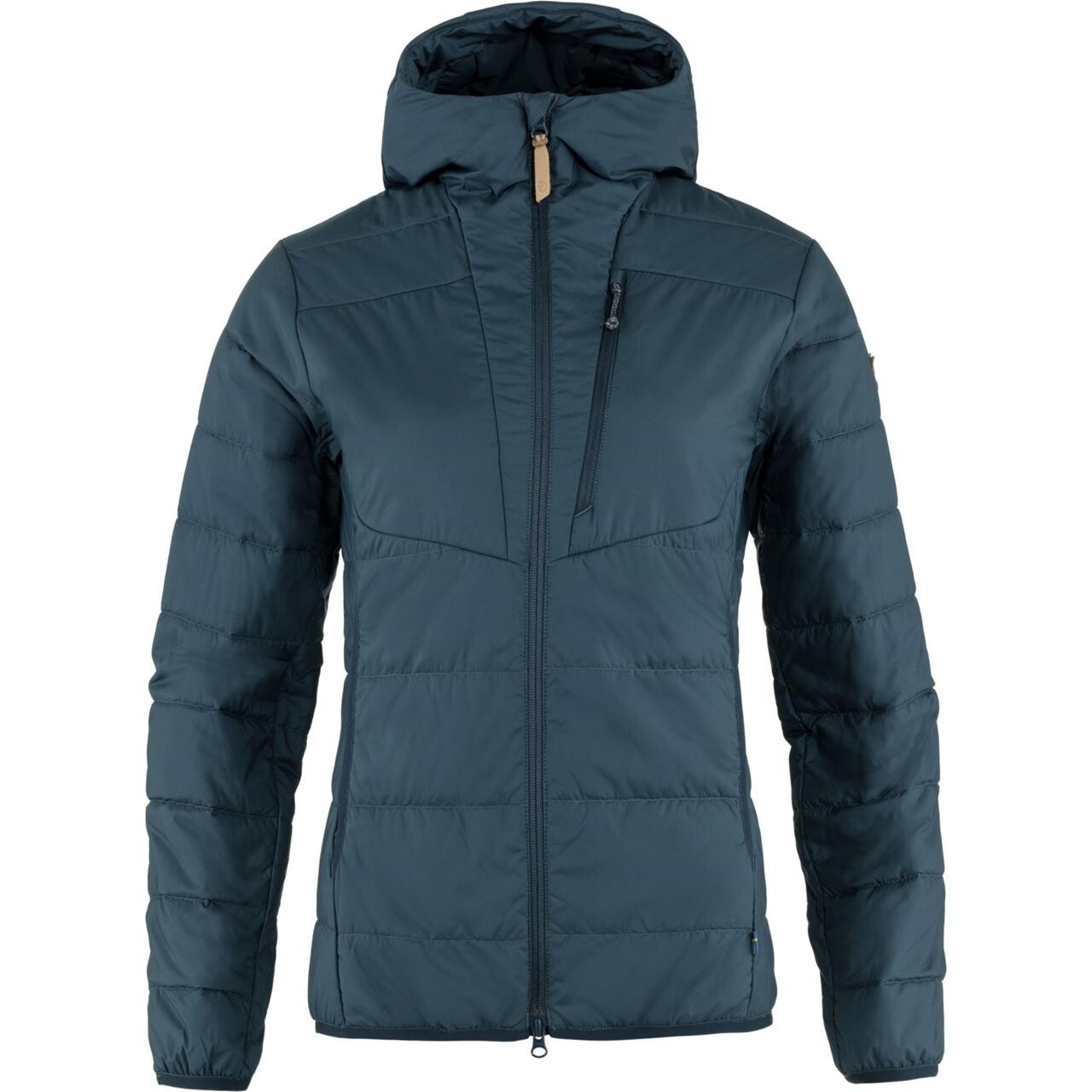 Fjällräven Womens Keb Padded Hoodie  (Blå (MOUNTAIN BLUE/570) X-small)