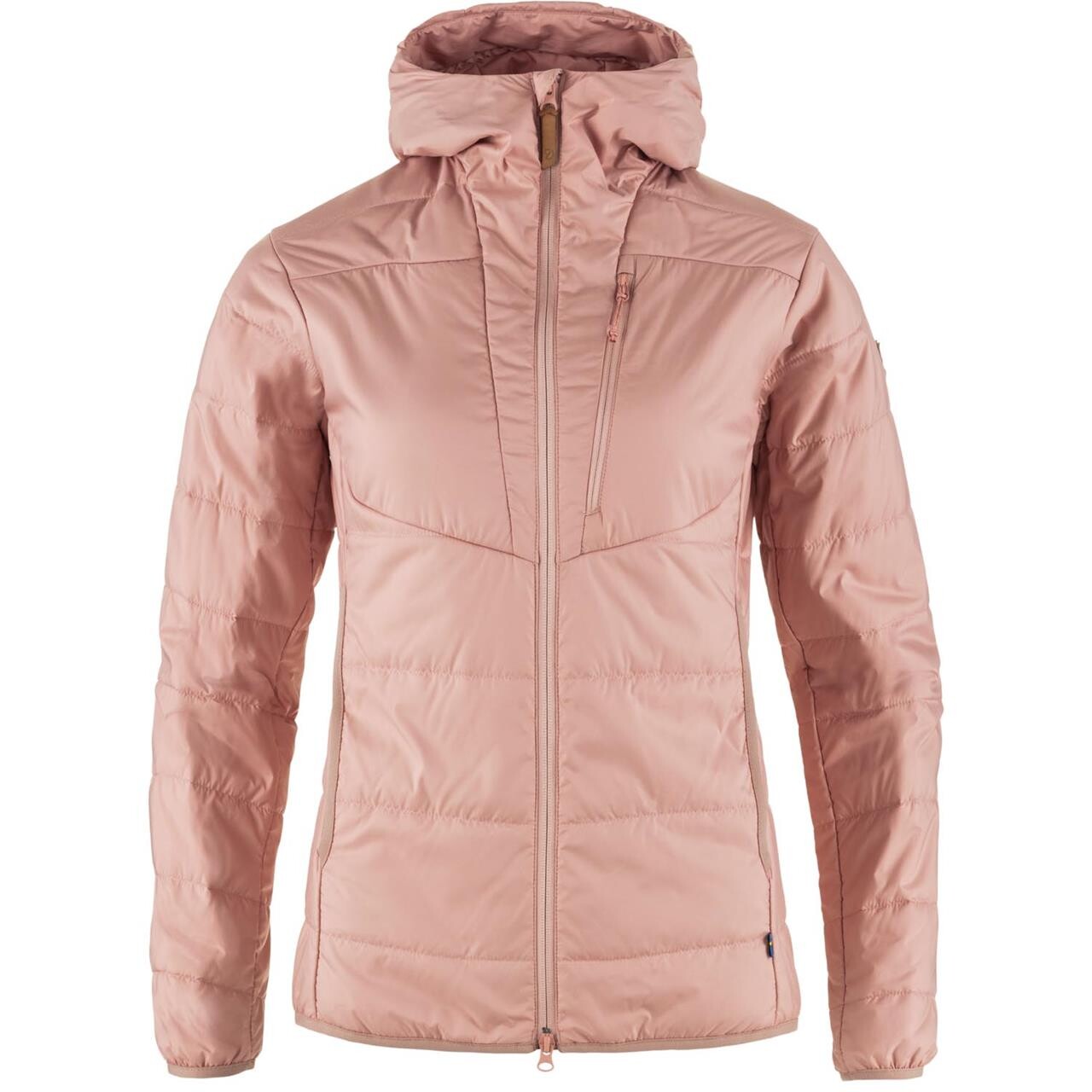 Fjällräven Womens Keb Padded Hoodie  (Lyserød (CHALK ROSE/302) Medium)