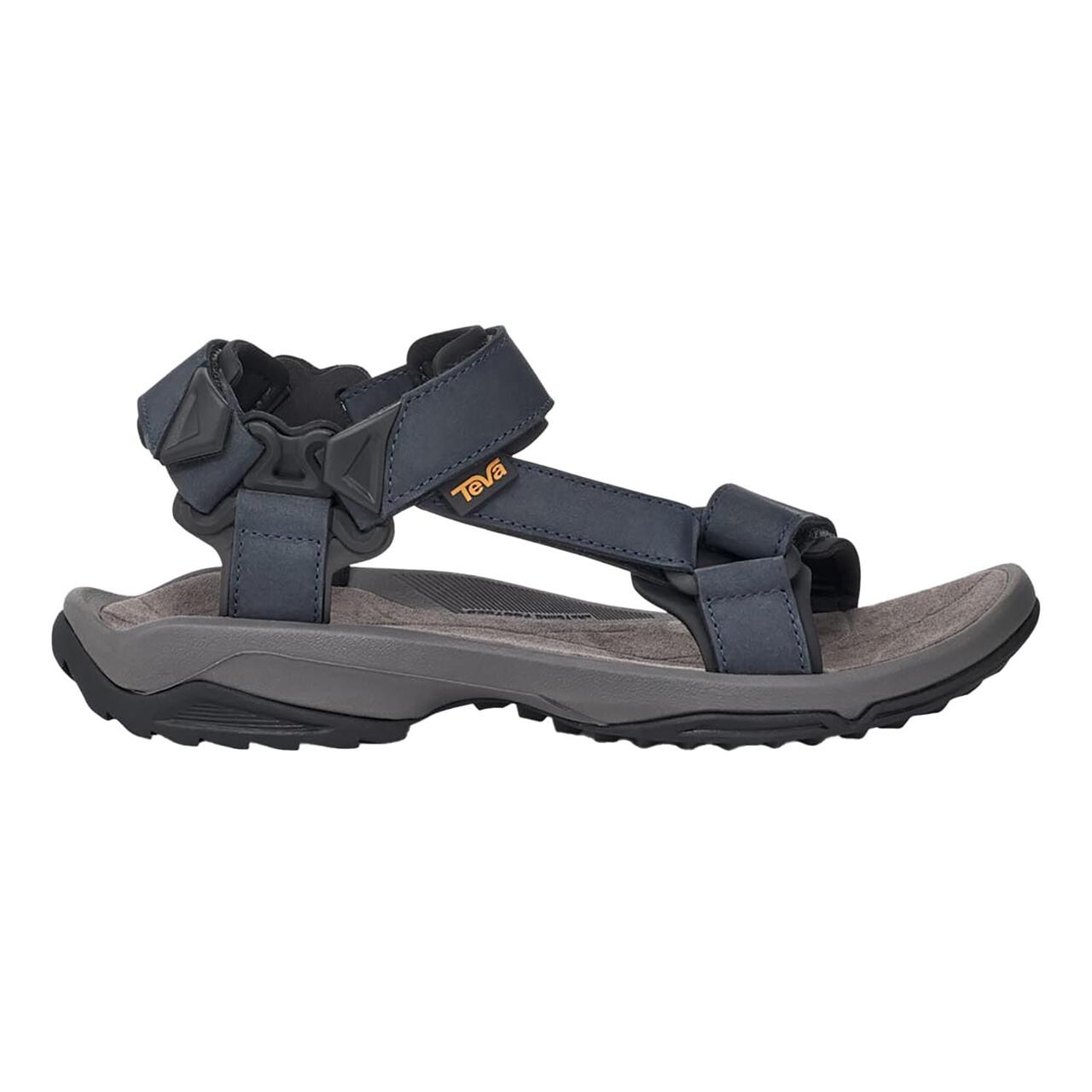 Teva Mens Terra Lite Leather Sort Total Eclipse