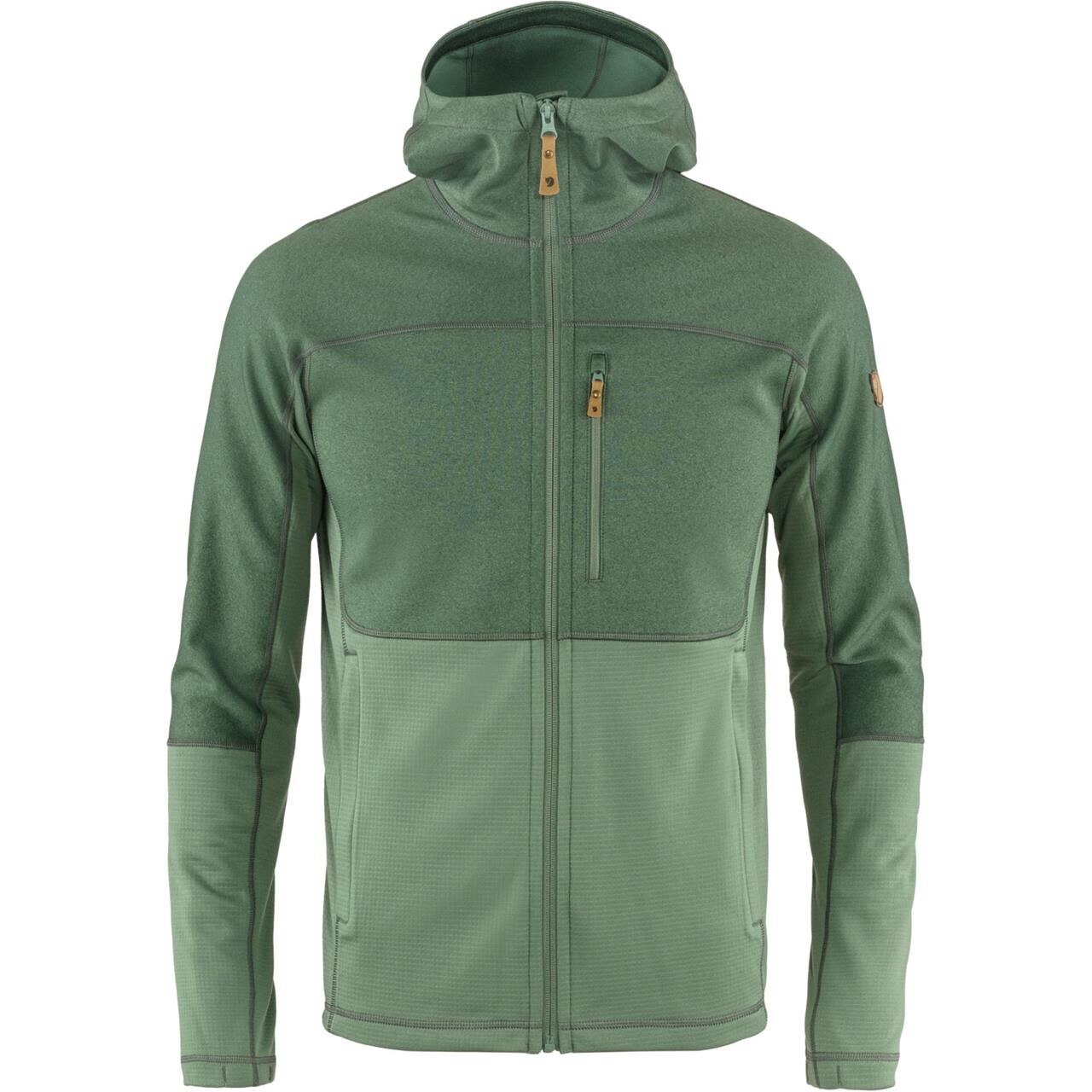 Fjällräven Mens Abisko Trail Fleece  (Grå (IRON GREY-GREY/048-020) Large)