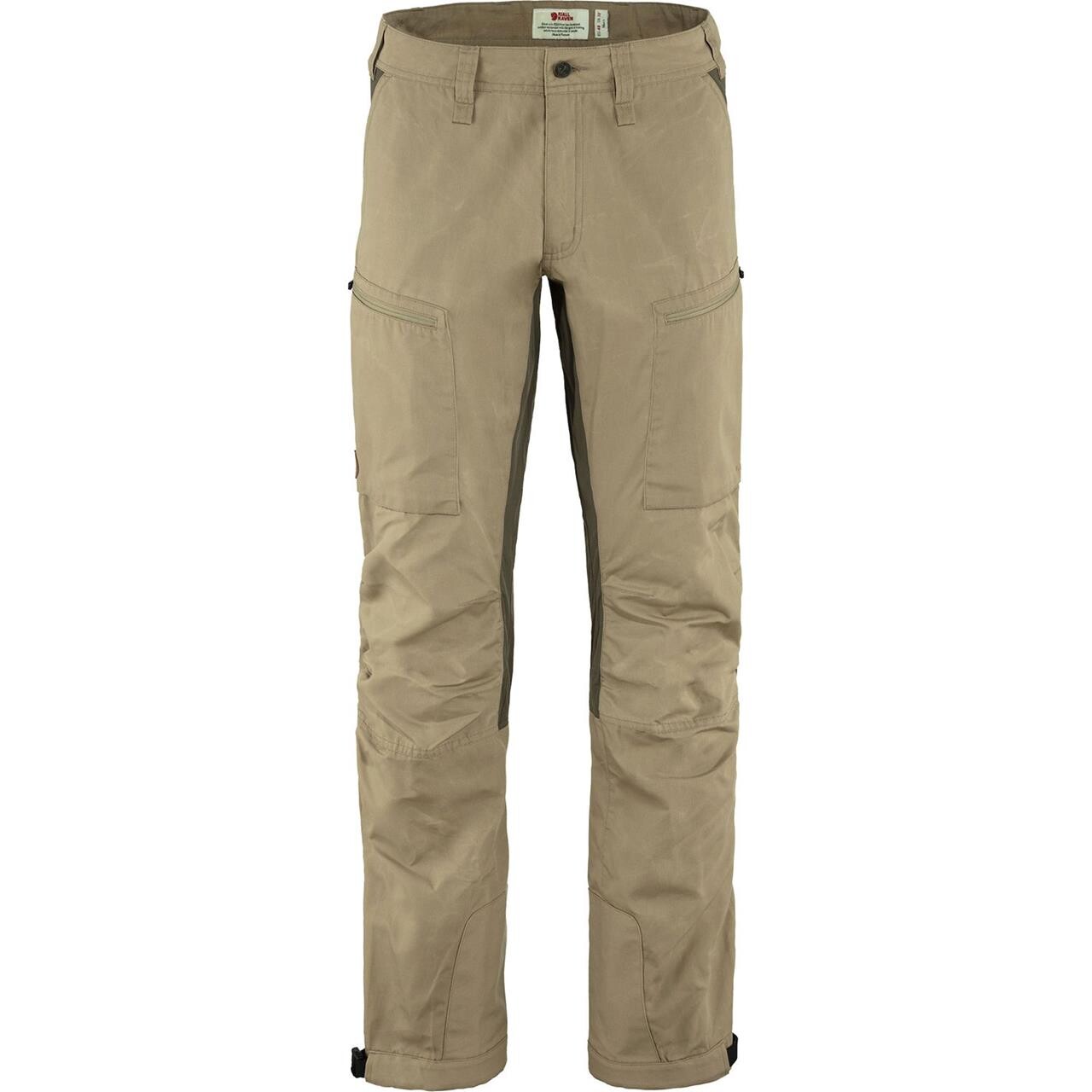 Fjallraven Mens Abisko Lite Trekking Trousers Beige Sand 220