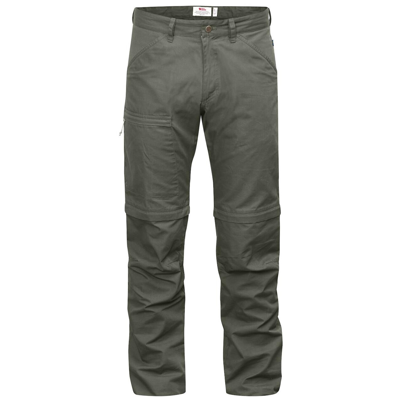 Fjällräven Mens High Coast Trousers Zip Off  (Grå (MOUNTAIN GREY/032) 52)